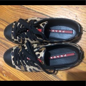 Animal Print Prada Sneakers